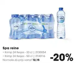 Hanos Spa reine aanbieding