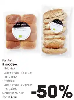 Hanos Pur Pain Broodjes aanbieding