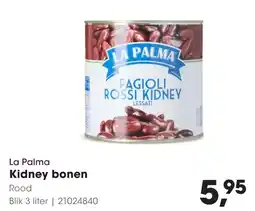 Hanos La Palma Kidney bonen Rood aanbieding