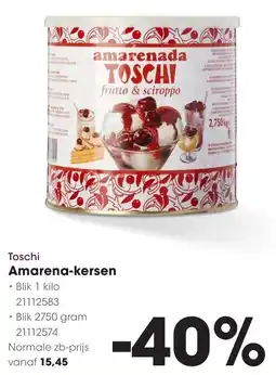 Hanos Toschi aanbieding