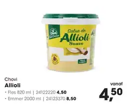 Hanos Chovi Allioli aanbieding