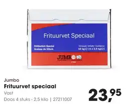 Hanos Jumbo Frituurvet speciaal aanbieding