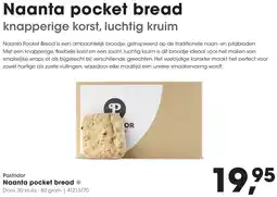 Hanos Pastridor Naanta pocket bread aanbieding