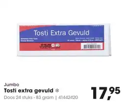 Hanos Jumbo Tosti extra gevuld aanbieding