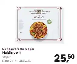 Hanos De Vegetarische Slager NoMince aanbieding
