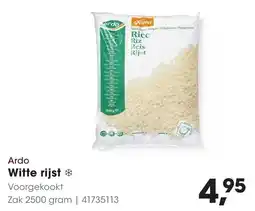 Hanos Ardo Witte rijst aanbieding