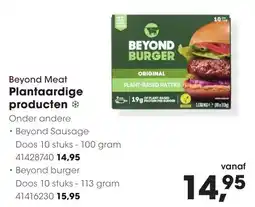 Hanos Beyond Meat Plantaardige producten Beyond Sausage aanbieding