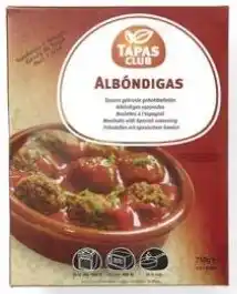 Hanos Tapas Albondigas gehaktballetjes aanbieding