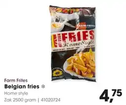 Hanos Farm Frites Belgian fries aanbieding