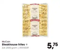 Hanos McCain Steakhouse frites aanbieding