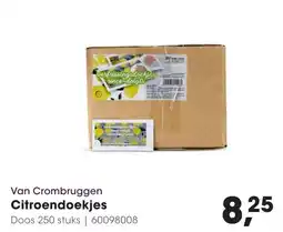 Hanos Van Crombruggen Citroendoekjes aanbieding