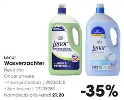 Hanos Lenor Wasverzachter aanbieding