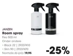 Hanos Janzen Room spray aanbieding