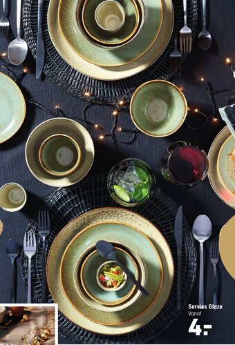 Kwantum Servies Glaze aanbieding