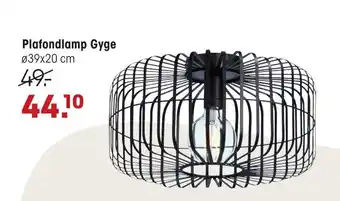 Kwantum Plafondlamp Gyge 39x20cm aanbieding