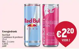 Delhaize Energiedrank Red Bull aanbieding