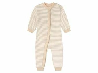 Lidl LUPILU® Biokatoenen pyjama voor baby’s (86, wit) aanbieding