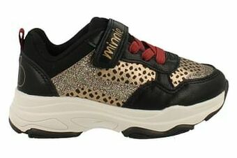 Berca Shoes Minnie Mouse Sneaker Laag Meisjes Maat 24/32 - Zwart aanbieding