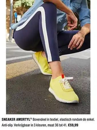 Damart Sneaker amortyl aanbieding