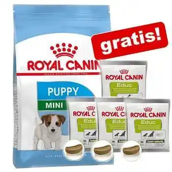 Zooplus 15 kg Royal Canin droogvoer + 4 x 50 g Educ beloningssnacks gratis! - Labrador Retriever Puppy (12 kg) aanbieding