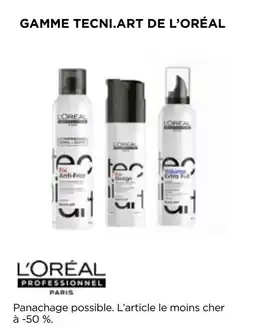 Pro-Duo Gamme tecni.art de l'oréal aanbieding