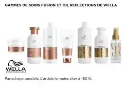 Pro-Duo Gammes de soins fusion et oil reflections de wella aanbieding