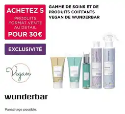 Pro-Duo Gamme de soins et de achetez 5 produits coiffants vegan de wunderbar aanbieding