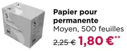 Pro-Duo Papier pour permanente aanbieding