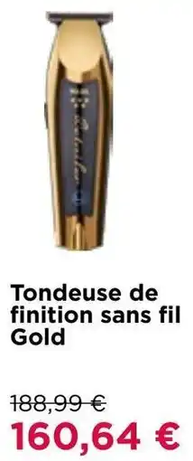 Pro-Duo Wahl Tondeuse de finition sans fil Gold aanbieding