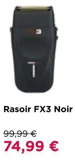 Pro-Duo Babyliss Pro Rasoir FX3 Noir aanbieding