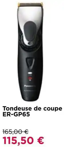 Pro-Duo Panasonic Tondeuse de coupe ER-GP65 aanbieding