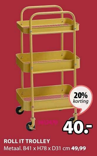 Roll it trolley