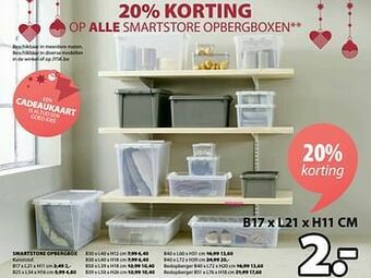 Jysk Smartstore opbergbox aanbieding