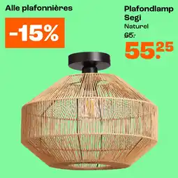 Kwantum Plafondlamp Segi aanbieding