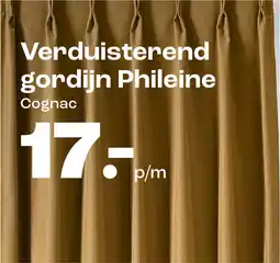 Kwantum Verduisterend gordijn Phileine aanbieding