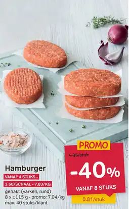 Bon Ap Hamburger aanbieding