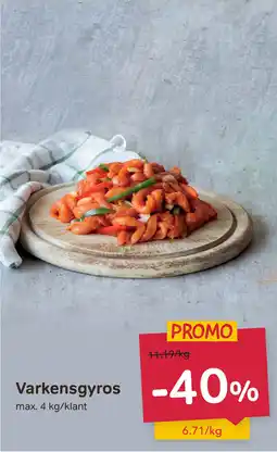 Bon Ap Varkensgyros aanbieding