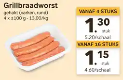 Bon Ap Grillbraadworst aanbieding