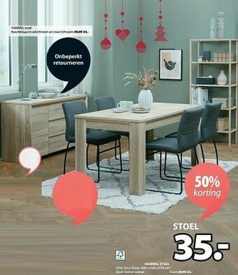 Jysk Hammel stoel aanbieding