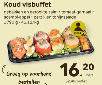 Bon Ap Koud visbuffet aanbieding