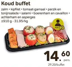 Bon Ap Koud buffet aanbieding