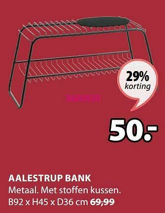 Jysk Aalestrup bank aanbieding