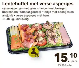 Bon Ap Lentebuffet met verse asperges aanbieding