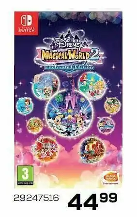 Supra Bazar Disney magical world 2 aanbieding