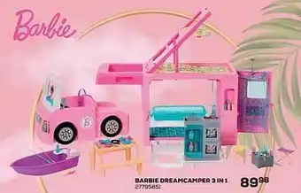 Barbie dreamcamper 3 in 1
