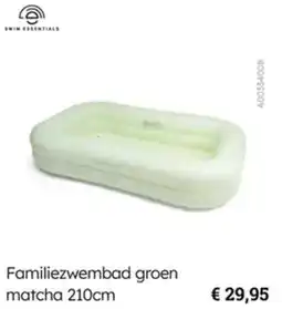 Multi bazar Familiezwembad groen matcha aanbieding