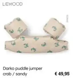 Multi bazar Liewood Darko puddle jumper crab / sandy aanbieding
