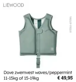 Multi bazar Liewood Dove zwemvest waves / peppermint aanbieding
