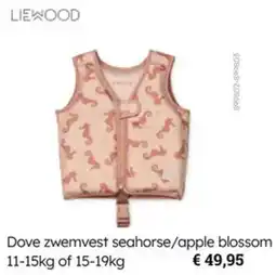 Multi bazar Liewood Dove zwemvest seahorse / apple blossom aanbieding