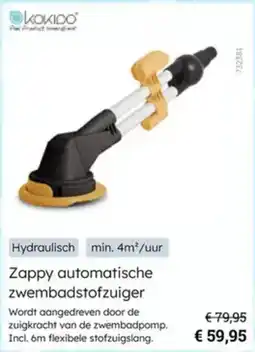 Multi bazar Zappy automatische zwembadstofzuiger aanbieding